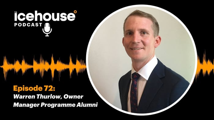 Episode 72 of The Icehouse Podcast: Warren Thurlow, OMP Alumni